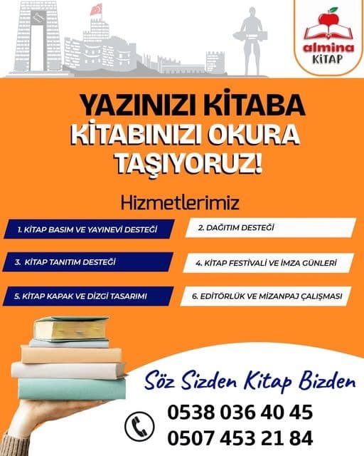 Almina Kitap hizmetlerimiz paylaşımı